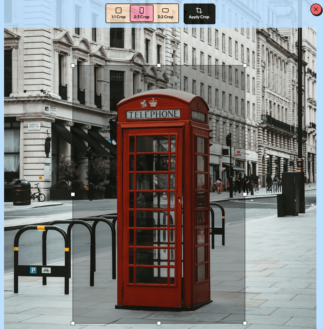 Cropped Feature - Telephone Booth ColorAria