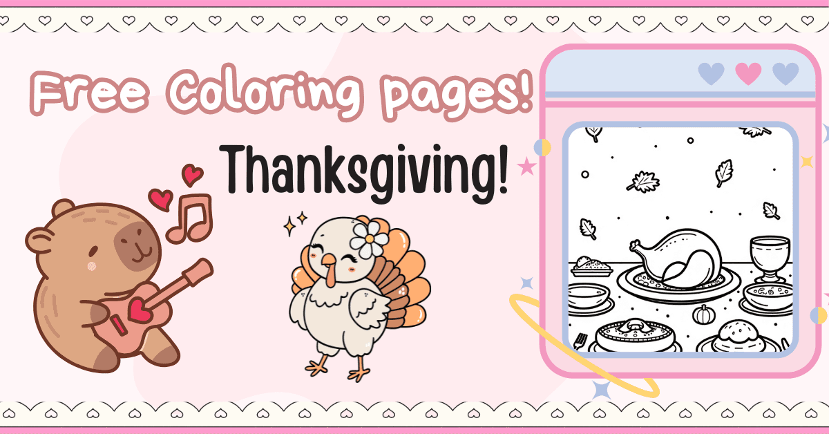 Get Ready for Thanksgiving Fun: Free Coloring Pages for Everyone 2025!