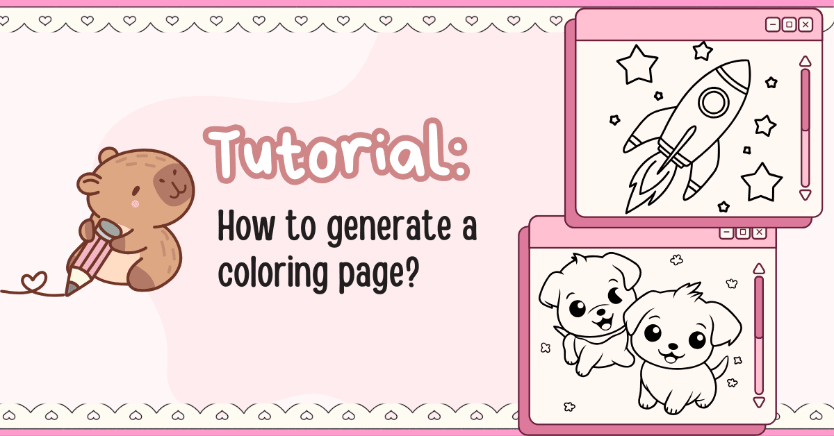 how to create a coloring page on coloraria