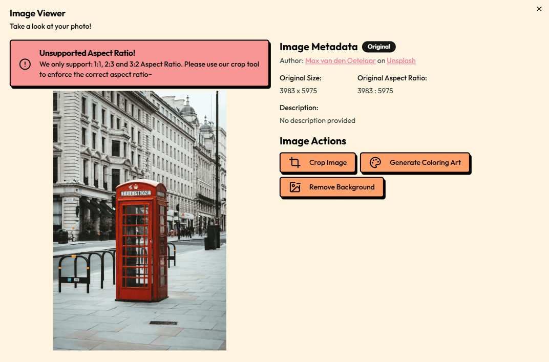Telephone booth image | ColorAria