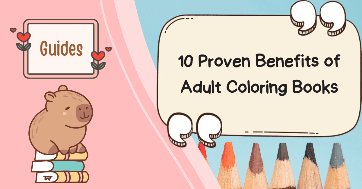 10 Proven Benefits of Adult Coloring Books | ColorAria