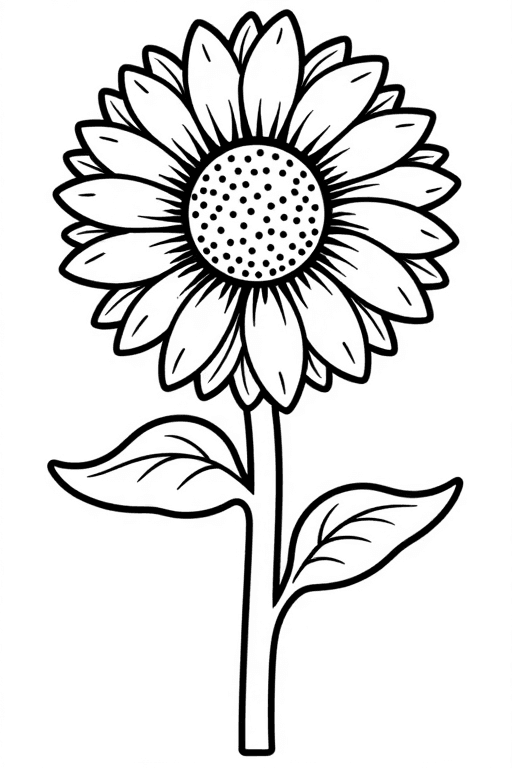 Detailed Sunflower